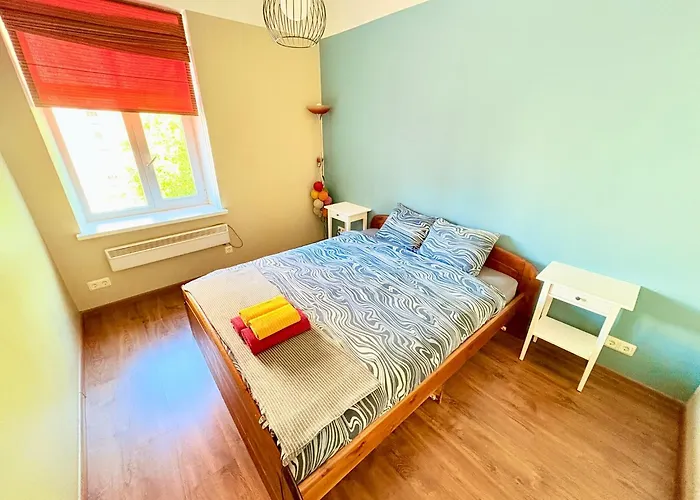 Daire Escape - Comfortable With Free Parking On Premises Riga