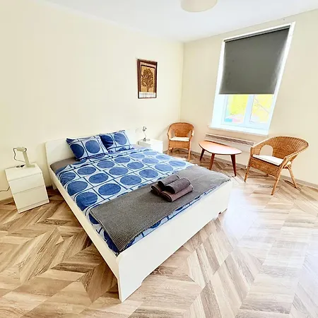 Escape - Comfortable With Free Parking On Premises Ryga